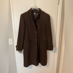 Lerner Cordier Brown Wool Blend Jacket